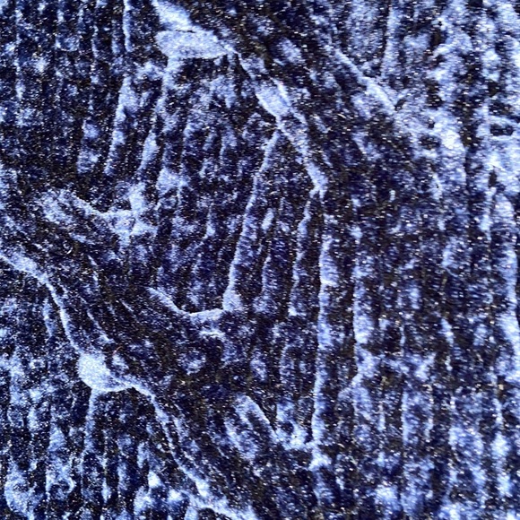 Royal Blue Velvet Sweatshirt - Picture 7 of 10